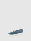 Sapatos com Atacadores em Jeans